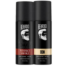 Beardo Whisky Smoke Body Spray and Don Body Spray Combo Pack of 2